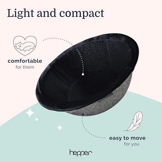 Hepper Cat Nest - Washable Cat Bed with Removable Fleece Liner - Image 5