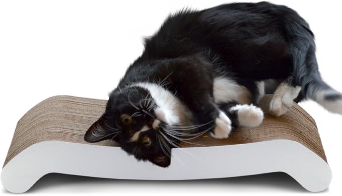 PetFusion Cat Scratching FLIP PAD - 2 Designs in one. [Superior Cardboard & Construction, Significantly outlasts Cheaper alternatives] - Image 11