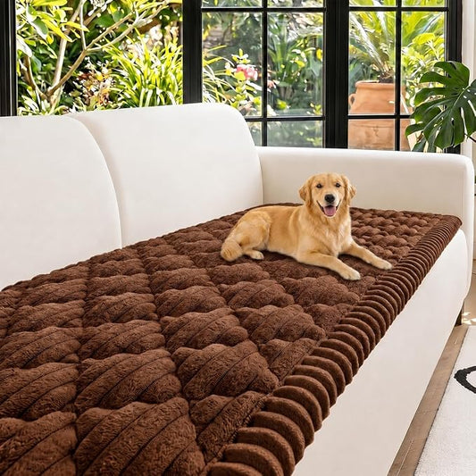 NILUOH Couch Cover for Dogs Washable, Non Slip Furniture Protector for Pet | Suitable for Leather & Fabric Loveseat/Small Couch, Prevents Pet Hair, Scratches & Stains, Pet Friendly, 27.6"x59" by NILUOH