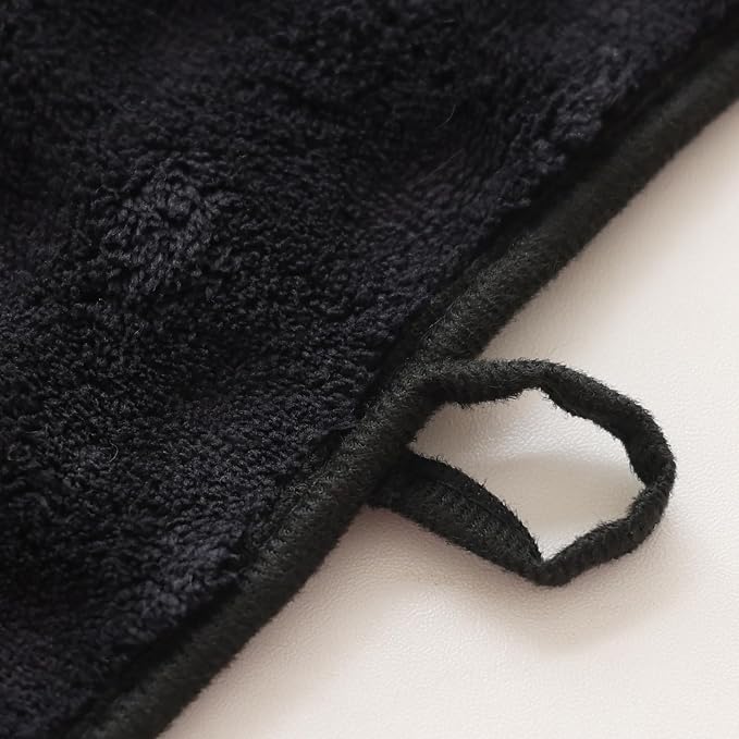 Bath Sheets Set 40x80 Inches Microfiber Extra Large BathTowels Super Soft Absorbent Quickly Dry Shower Towels for Bathroom (Black,PK 1) - Image 5