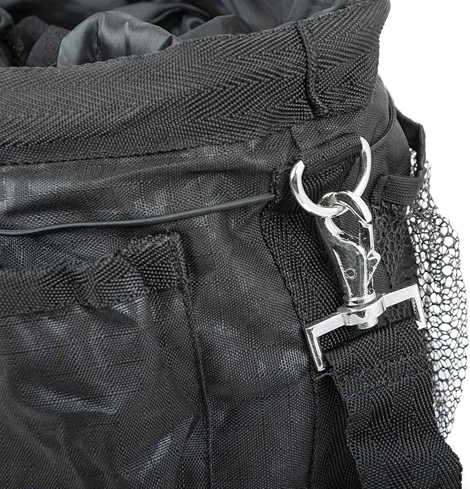 Jeffers Poplar Head Grooming Bag – Horse Grooming Organizer Tote with Pockets for Brushes, Tools, Clippers, Shampoo, Detangler – Stable Barn Kit Carrier for Horses, Pets, Livestock, Covert Cheetah - Image 3