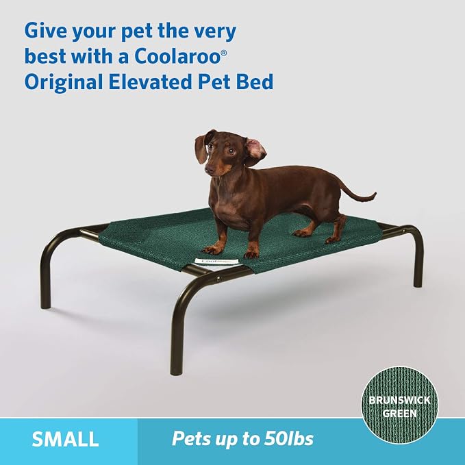 Original Pet Bed Replacement Cover - Brunswick Green - Small (35" x 22") - Image 2