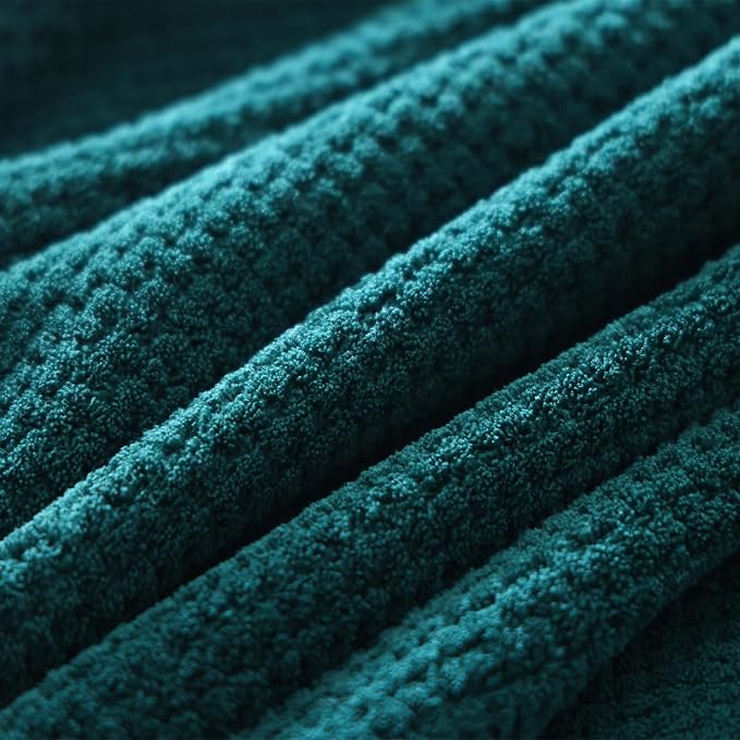 40x80 Inches Bath Sheets Towels for Adults Oversized Bath Towels Extra Large Luxury Super Soft Absorbent Quick Dry Microfiber (Dark Green,1PCS) - Image 6