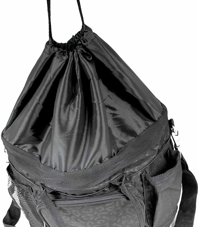 Jeffers Poplar Head Grooming Bag – Horse Grooming Organizer Tote with Pockets for Brushes, Tools, Clippers, Shampoo, Detangler – Stable Barn Kit Carrier for Horses, Pets, Livestock, Covert Cheetah - Image 4