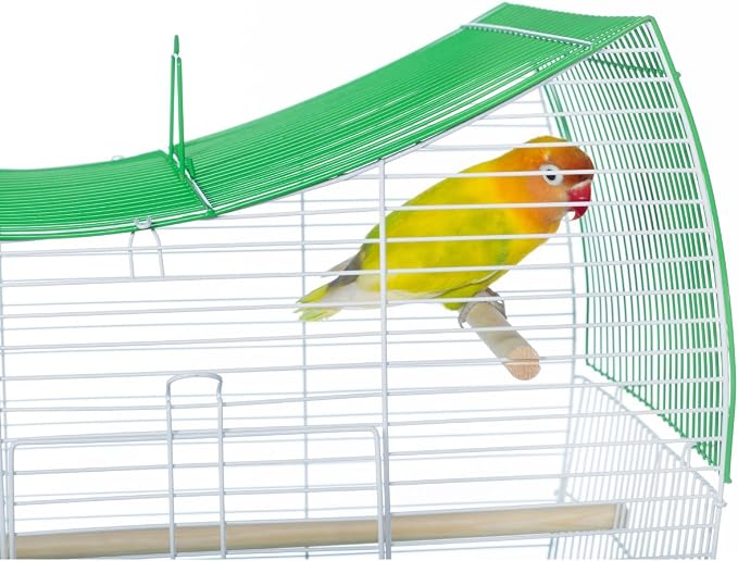 Prevue Pet Products South Beach Wave Top Bird Cage, Lime Green (SP50081) - Image 9