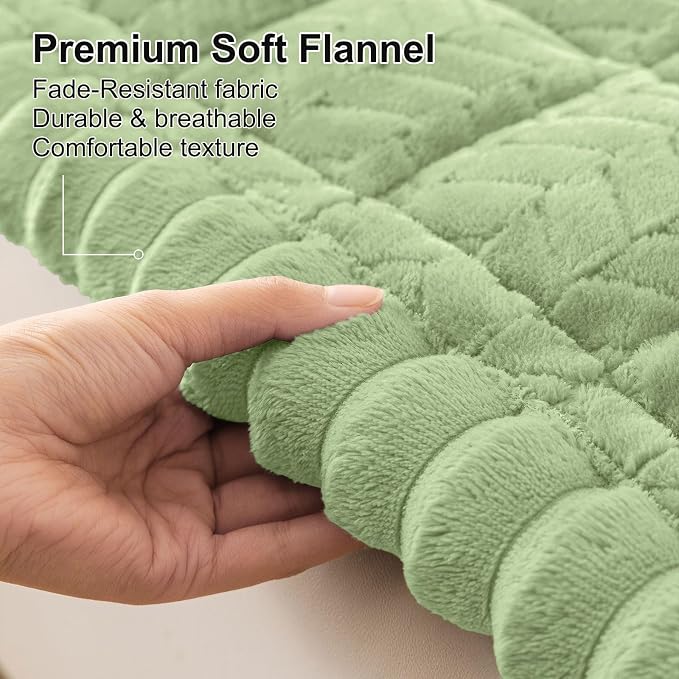 Smiry Couch Cover for Dogs, Non Slip Fuzzy Pet Sofa Covers Washable | Sofa Slipcovers for 3 Cushion Couch, Soft Thick Furniture Protector for Cats Dogs, Against Fur, Dirt, Scratch (27.6"x70.9") - Image 2