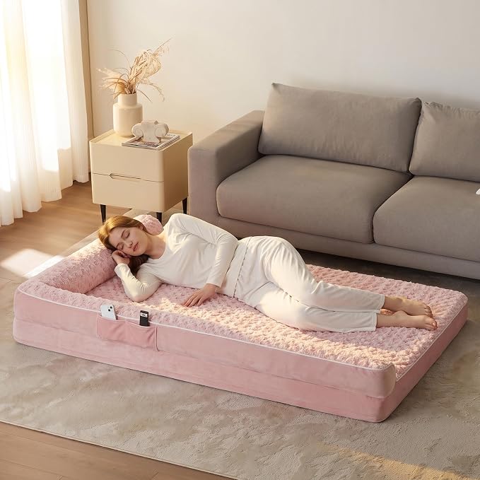 BFPETHOME Orthopedic XXL Dog Beds Large Sized Dog, Washable Dog Sofa Bed | Removable Cover, Waterproof Lining, Non-Slip Bottom, Large Pet Couch for Big Dogs, Cozy Shared Sleeping Dog Bed for Indoor - Image 6