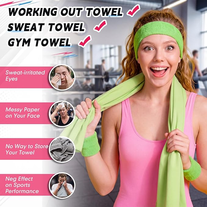 Mixweer 4 Pack Gym Microfiber Bath Towels 63"x32" Extra Large Shower Towel Lightweight Oversized Fast Drying Bathtowel for Gym Sports Travel Camping(Light Gray, Rose Pink, Green, Blue) - Image 4