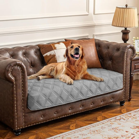 Ameritex Waterproof Dog Bed Cover Pet Blanket with Anti-Slip Back for Furniture Bed Couch Sofa by Ameritex