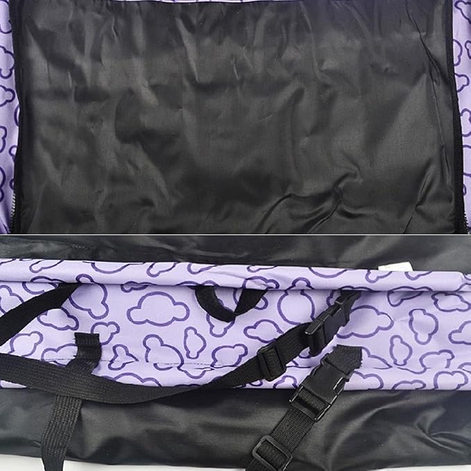 Dog Cargo Liner Cover - Car Boot Liner Protector Waterproof - Pet Seat Cover Universal for Car SUV Truck Jeeps Vans - Multifunctional Beach Blanket Picnic Mat Purple - Image 4