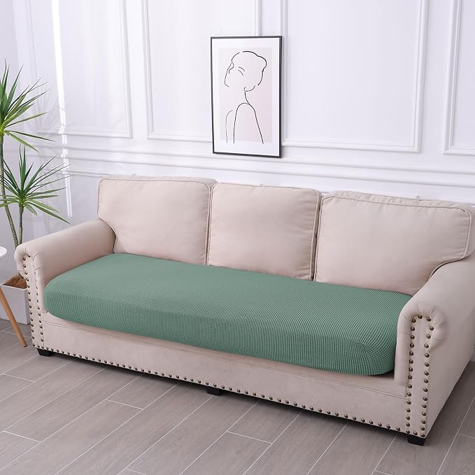 hyha Waterproof Couch Cushion Covers for Pets, Non Slip Sofa Seat Cover | Stretch Jacquard Fabric, Elastic Bottom, Non Slip Fit, Waterproof Protection, Pet Hair Protection (1 Piece for Large) - Image 7