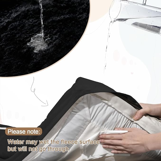 Jumbo Waterproof Dog Bed for Extra Large Size Dogs with Bolster | 360 Degree Bolster Support, Egg Crate Foam, Waterproof Liner, Non-Slip Bottom, Machine Washable Cover, 53 x 42 Inch - Image 4