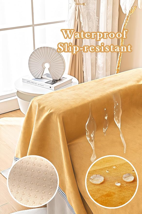 Waterproof & Anti-Slip Sofa Cover - Cat & Dog Claw-Resistant Furniture Protector, Stylish Scratchproof Couch Cover for Pets, Universal Fit Most Couche(Medium,78"X102") - Image 4