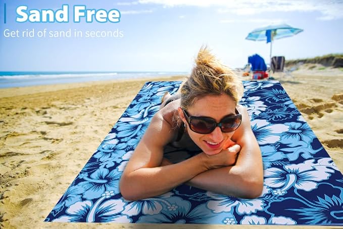 TwoYek Microfiber Beach Towels Extra Large 71x32 inches 6 Pack Bulk | Thin Lightweight, Sand Free, Super Absorbent & Quick Dry, Oversized Towel for Beach Bath Pool Swim Travel Accessories Gifts - Image 5
