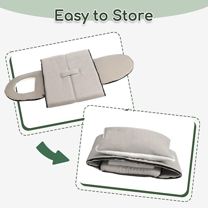 Hollypet Cat Bed Cave for Indoor Cats for Pets up to 20 lbs, Gray | Warm Cat Arched Cave Bed Condo, Covered Kitty House with Removable Washable Cushion, Cozy Enclosed Pet Bed for Small Dogs - Image 7