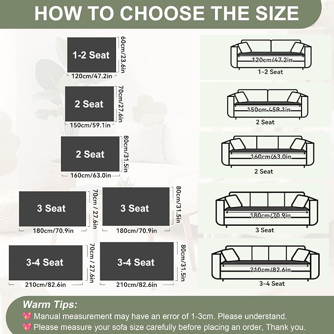 OTOB Pet Couch Covers for Sofa Washable, Anti Slip Love Seat Dog Sofa Cover | Dark Gray, 31.5" x 63.0'', All Seasons, Soft Fuzzy Plush, Couch Protector for Dogs, Breathable, Thick Wear-Resistant - Image 9
