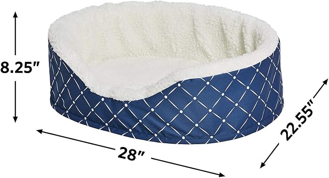 MidWest Homes for Pets CU29BLD Couture Orthopedic Cradle Pet Bed for Dogs & Cats, Medium - Image 2