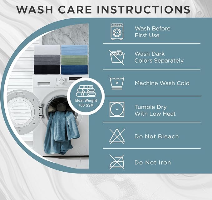 Extra Large Bath Sheet Set of 4,Ultra Soft Fluffy Towel,35”x 70”Oversized Bath Towel Set,Premium Microfiber Bathroom Towel Set Highly Absorbent Quick Dry Shower Towel for Bathroom,Hotel,Spa(Turquoise) - Image 7