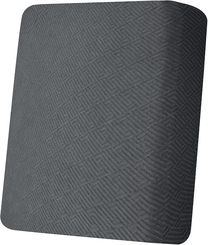 XINEAGE Couch Cushion Covers Seat Cushion Cover Thick Stretch Sofa Slipcovers 1 Piece Individual Couch Covers with Elastic Bottom(Single Seat Cushion/Backrest,Dark Grey) by XINEAGE