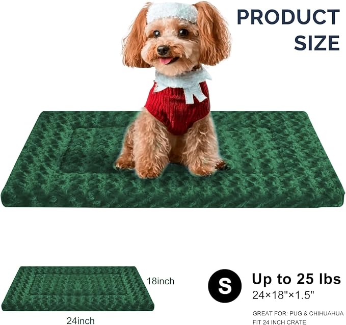 Soft Reversible Dog Mat - Dual-Sided Design for All Seasons - Machine Washable for Crates, Travel, and Home - Image 5