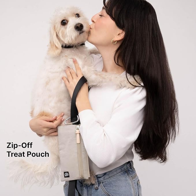 Cleverpup Porter 2-in-1 Dog Gear Backpack – Premium Dog Travel Bag with 10 Pockets, Zip-Off Treat Pouch, Leash Clip, Waterproof Pockets & Water Bottle Holder – Weekend, Hiking, Camping, Sand - Image 5