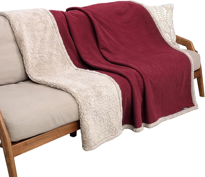 Kritter Planet Waterproof Pet Blanket, Reversible Throw for Dogs and Cats | 50 x 60 Inch, Washable Sofa and Bed Protector, Shields Furniture from Fur, Dirt, Scratches and Everyday Spills by KritterPlanet