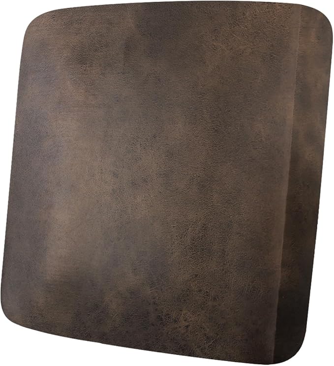 ANARACHON Leather Look Couch Cushion Covers Sofa Seat Slipcovers Sets Couches Furniture Protector for Sectional Armchair Loveseat Pets Kids Stretch Spandex Fabric (1 Cushion Armchair, Brown) by ANARACHON