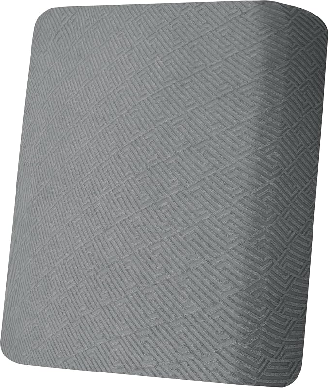 XINEAGE Couch Cushion Covers Seat Cushion Cover Thick Stretch Sofa Slipcovers 1 Piece Individual Couch Covers with Elastic Bottom(Single Seat Cushion/Backrest,Light Grey) by XINEAGE