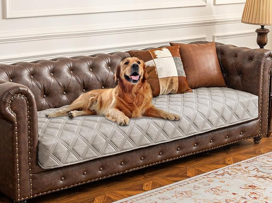 Ameritex Waterproof Dog Bed Cover Pet Blanket with Anti-Slip Back for Furniture Bed Couch Sofa by Ameritex