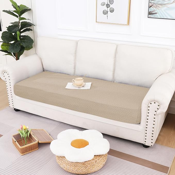 hyha Waterproof Couch Cushion Covers, Anti Slip Sofa Slipcovers for Pets | Waterproof Protection, Thick Jacquard Fabric, Wear Resistant, Anti Slip, Pet Protection (1 Piece for Large) - Image 5