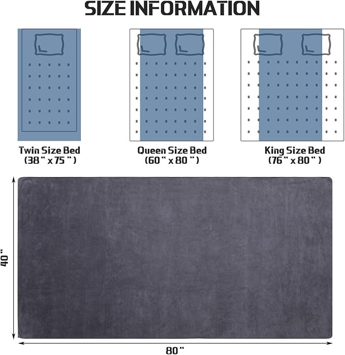 Mixweer 6 Pcs Oversized Bath Towels, 40 x 80 Inch Giant Microfiber Jumbo Bath Sheets Soft Bathroom Microfiber Quick Dry Absorbent Shower Towels for Spa Camping Beach(Dark Gray) - Image 6