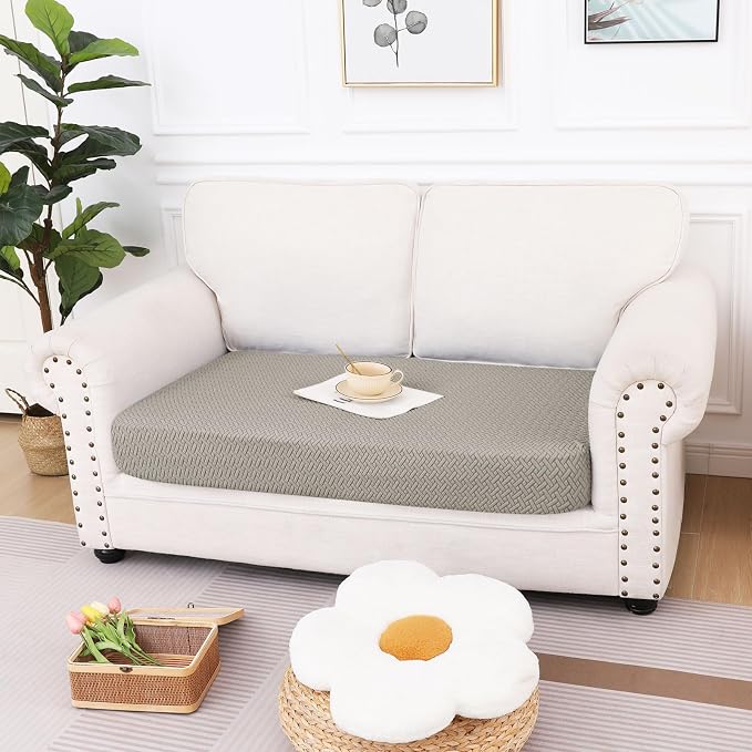 hyha Waterproof Couch Cushion Covers, Anti Slip Sofa Slipcovers for Pets | Waterproof Protection, Thick Jacquard Fabric, Wear Resistant, Anti Slip, Pet Protection (1 Piece for Medium) - Image 5
