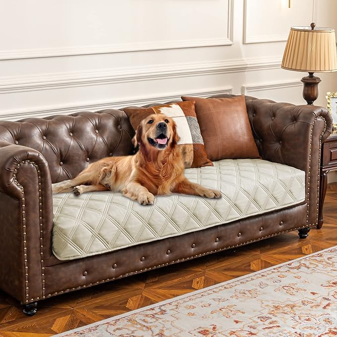 Ameritex Waterproof Dog Bed Cover Pet Blanket with Anti-Slip Back for Furniture Bed Couch Sofa by Ameritex