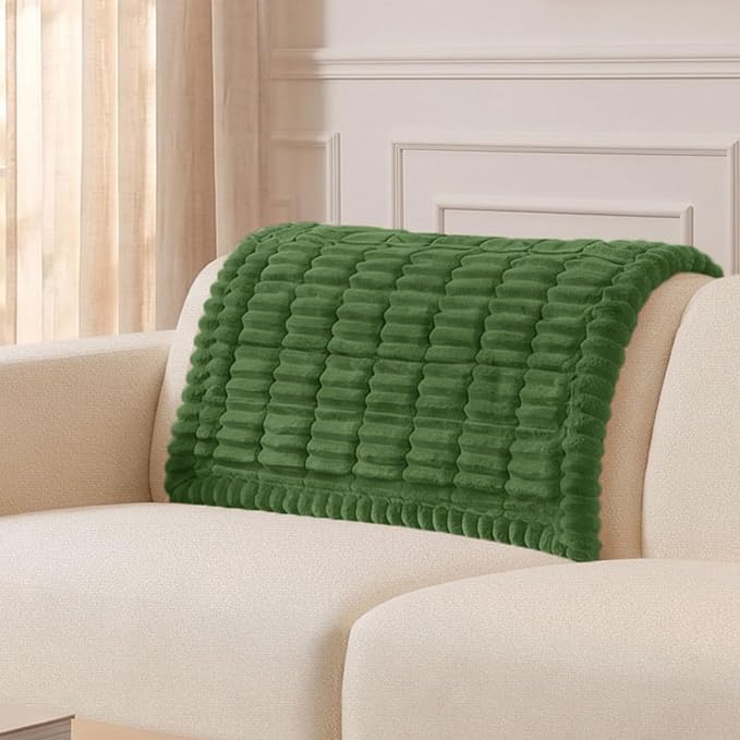 Smiry Couch Cover for Dogs, Non Slip Washable Sofa Protector for Pets | Soft Furniture Cover for Leather & Fabric Couches, Cozy Protect Against Fur, Dirt & Messes, Pet Friendly, 35.4"x35.4" by Smiry