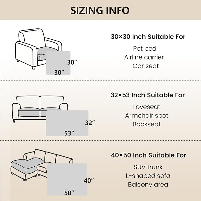 gogobunny 3X Stronger Waterproof Pet Blanket, Scratch Proof Furniture Protector for Dogs Cats, Reversible Cover 40x50 Inch, Dark Grey - Image 3