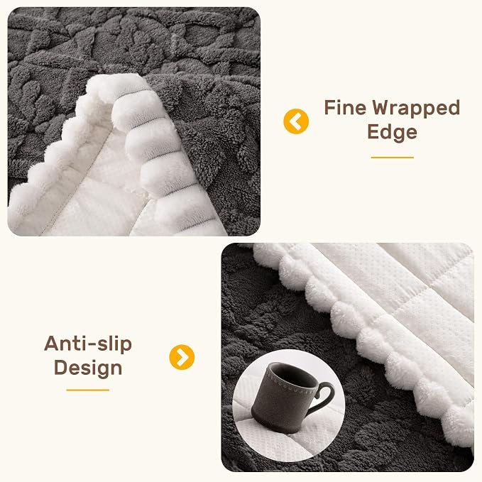 Couch Cover for Dogs, Washable Non Slip Sofa Covers for 2 Cushion Couch Pet Friendly Fuzzy Sofa Protector&Bed Mat for Pets (27.6"x59.06" Dark Gray) - Image 4