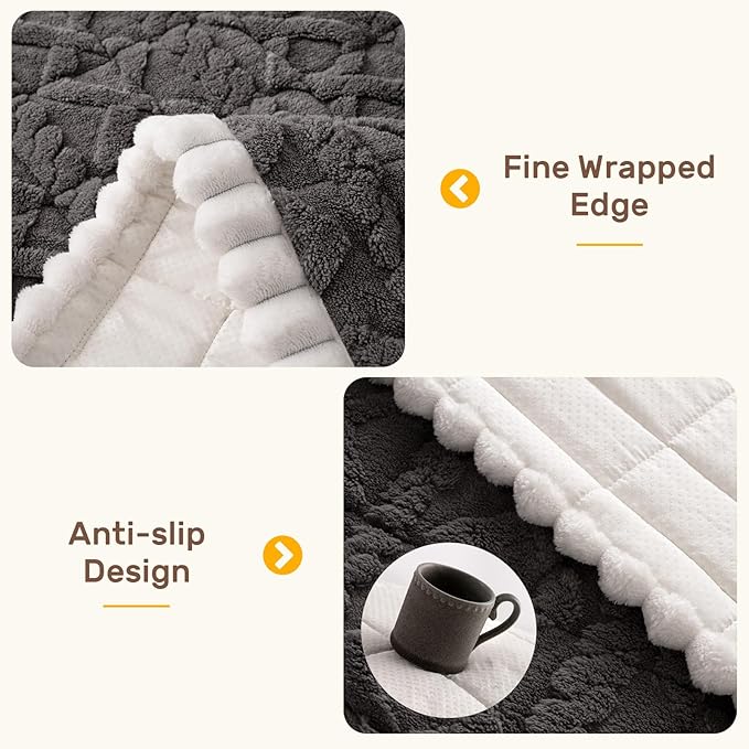 Couch Cover for Dogs, Washable Non Slip Sofa Covers for 2 Cushion Couch Pet Friendly Fuzzy Sofa Protector&Bed Mat for Pets (27.6"x59.06" Dark Gray) - Image 4