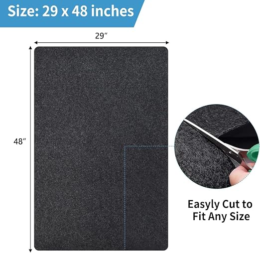 Kennel Pad Dog Crate Mat Liner, 48" x 29" - 2 Pack | Waterproof, Non-Slip, Washable Puppy Pee Pad for Kennel Training - Under Pet Cage to Protect Floors, Thin Cut to Fit Design - Image 2