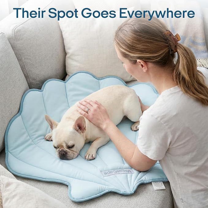 Dog Cooling Mat Washable Pet Cooling Mat, Self Cooling Mat for Dogs Large | 55" x 45", Thick Portable Foldable Cooling Pad for Indoor Outdoor, Crate, Travel, Camping and Beach - Image 6