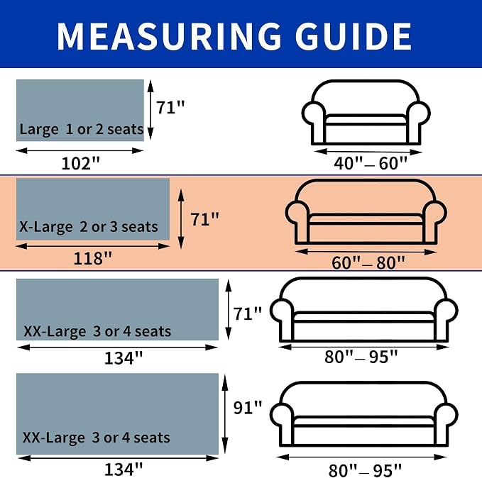 Vintage Couch Covers for Sofa Washable Sofa Covers for 3 Cushion Couch Non Slip Couch Covers for sectional Sofa Chenille Jacquard Furniture Protector for Dogs Pet Friendly Grey, 71"x118" - Image 4