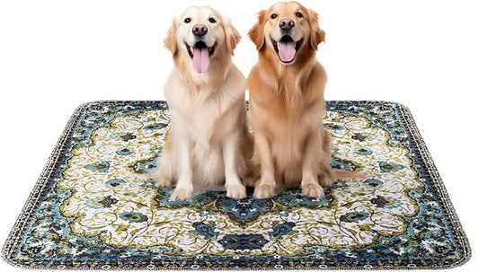 PUPIBOO Washable Pee Pads for Dogs and Cats - Super Absorbent Reusable Puppy Training Pads - 100% Waterproof, Leak-Proof & Non-Slip Whelping Pads for Pet Housebreaking by PUPIBOO