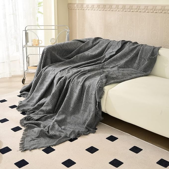 AIVIA Couch Cover Sheet Blanket, Oversized Couch Covers for 3 Cushion Sofa, Extra Large Furniture Decoration Cover Sofa Throws Sofa Slipcovers, L-Shape U-Shaped Sectional Protector for Cats Dogs - Image 6