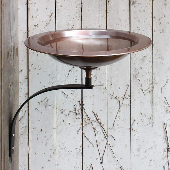 Achla Designs Classic II Copper Birdbath - Image 8