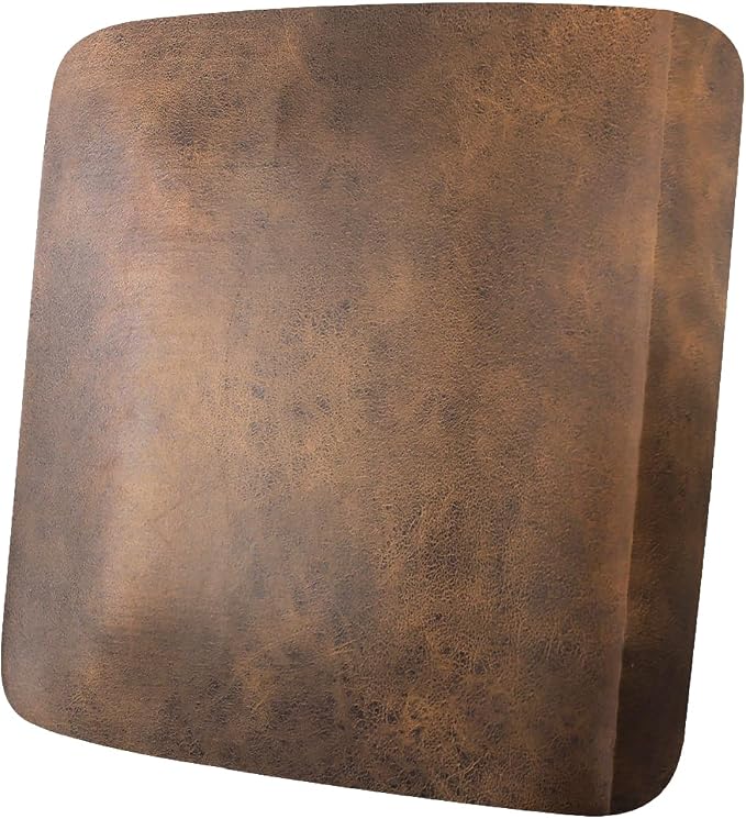 ANARACHON Leather Look Couch Cushion Covers Sofa Seat Slipcovers Sets Couches Furniture Protector for Sectional Armchair Loveseat Pets Kids Stretch Spandex Fabric (1 Cushion Armchair, Dark Brown) by ANARACHON