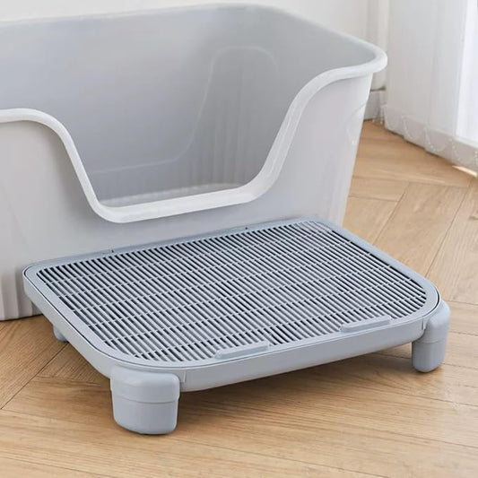 Greywaterproof Cat Mat, 19.69"X15.95"X3.54" Litter Box Mat, Easy Clean, Non-Slip, Urine-Proof Kitty Litter Catcher Mat by SpeceTime