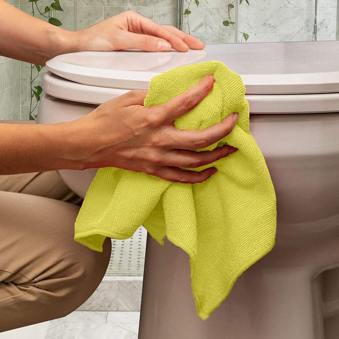 Avalon Towels Microfiber Cleaning Cloths (Value Pack of 36) - Size 16 x 16 Inches, Highly Absorbent Cleaning Rags, Lint Free, Reusable and Washable, Microfiber Towels for Cars - Image 6