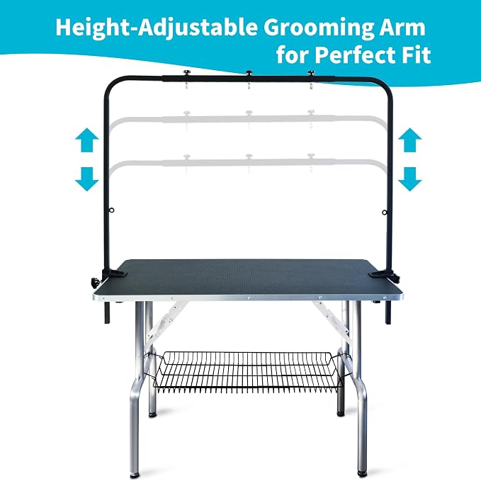 SHELANDY 46-in Dog Grooming Table for Large Pets - Image 4