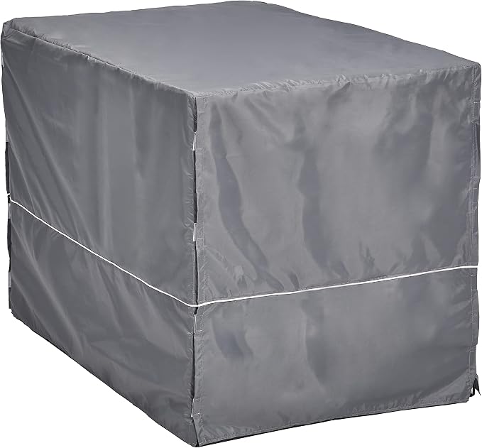 New World Dog Crate Comfort Kit by, Matching Dog Crate Cover & Dog Bed to Make Your Dogs Crate Their Home, Compatible with Midwest Homes for Pets & New World Dog Crates, Fits 42-Inch Dog Crate, Gray - Image 7