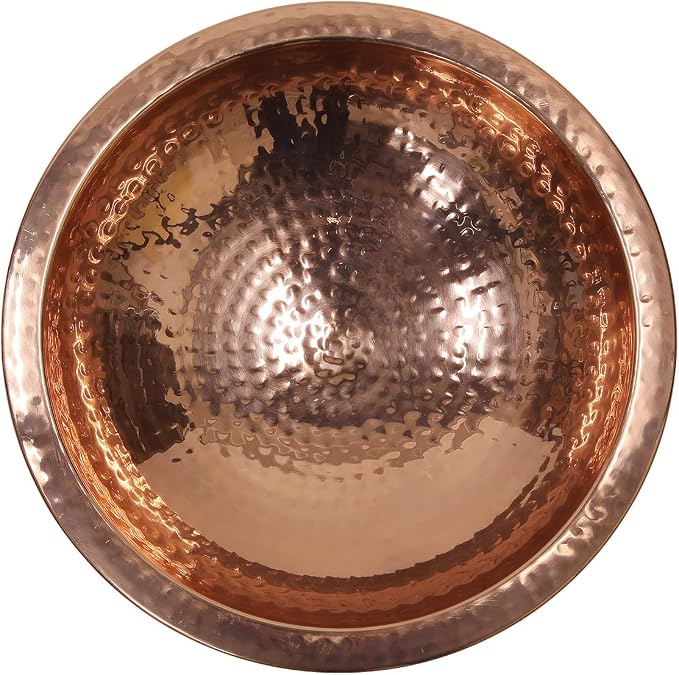 Achla Designs Burnt Copper Birdbath Bowl - Image 3