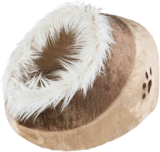 Trixie Pet Products Minou Cuddly Cave, Beige/Brown by TRIXIE